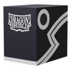 Dragon Shield Double Deck Shell Black Black